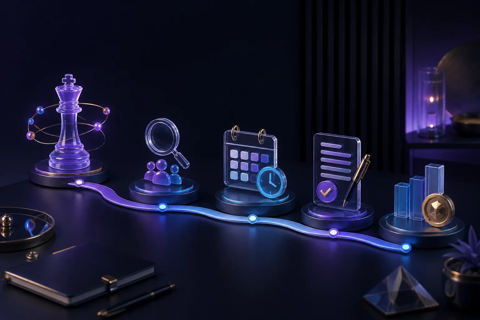 Consultants inside the BridgeConnect platform